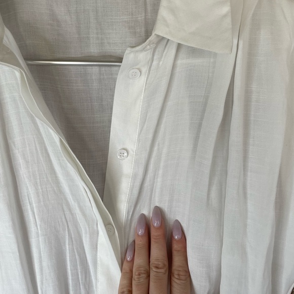 NWT The impeccable pig white faux wrap romper - Picture 7 of 8